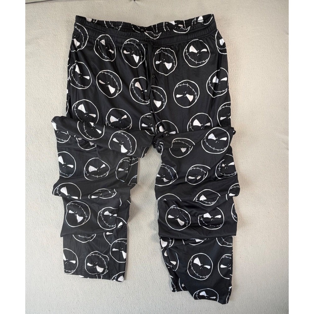 Disney Nightmare Before Christmas Jack Skellington Pajama Pants Womens 2XL